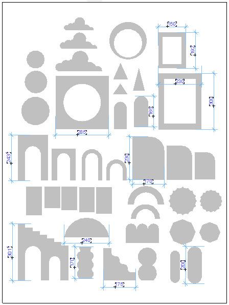 "السر تاع التصاور الشابين راهو هنا! أكثر من 40 شكل هندسي باش ترد سلعتك تبان عالمية.